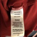 Life is Good “Happy Camper” Long Sleeve Burgundy Tshirt Size L Photo 5