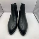 Donald Pliner  DEVASP LEATHER & SUEDE STUDDED BOOTIE black soft leather size 8M Photo 1