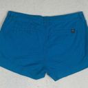 The North Face  Women’s Linen blend Chino Style Shorts Teal Blue Size 6 Photo 7