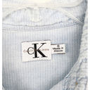 Calvin Klein  Jeans Denim Button Down Shirt Sz S Photo 5