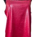 Glitz New Directions Red  Glam Grunge Punk Metallic Glitter Cropped Tank Top Photo 0