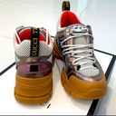 Gucci  Flashtrek Metallic Sneakers Photo 2