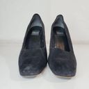 DKNY  Vintage Suede Round Square Toe Block Heel 4.25 in Size 8 M Photo 1