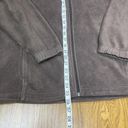 Columbia  Sportswear Women's 100% Polyester Brown Full Zip Fleece Jacket Size L Photo 7