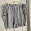 Carole Hochman  grey & white striped print casual lounge shorts, size XXL plus Photo 2