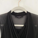 ALLSAINTS Odessa Crossover Waist Tie Dress Black Size S Retail $228 Photo 11