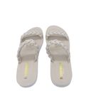 Cushionare Cushionaire ivory flat slide sandals size 9 NEW! Photo 4