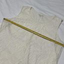 Coldwater Creek  Ivory Lace Overlay Tank Top Shirt Size Medium M (10-12) Photo 6