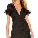 BCBGeneration NWT Revolve ×  Black Fit and Flare Ruffle Mini Dress Photo 0