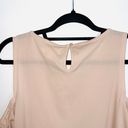 LC Lauren Conrad Blush Pink Tie Cold Shoulder Mini Shift Dress Photo 6