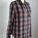 UGG  Pink & Black Plaid Button Down Flannel Photo 1