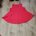 Torrid  NWT Fuchsia Pink Textured Ponte Hi-Lo Peplum Top 3 Photo 2