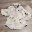 Polo VINTAGE  Ralph Lauren Washed Denim Button Down Shirt Size XS Photo 0