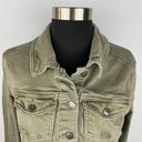 Celebrity Pink  Dusky Green Juniors Teen Medium M Button Down Jacket Photo 2