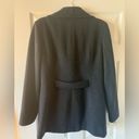 Jones New York  Dark Gray/Charcoal Pea Coat Photo 2