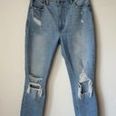 Abercrombie & Fitch  The Skinny High Rise Distressed Jeans Sz 28 Photo 1