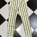 Pistola Pineapple Pina Colada Jeans Pants Dopamine Kitsch Print Cream Gold sz 29 Photo 4