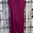 One Piece J. Dow fitness activewear jumpsuit  in raspberry rose Photo 2