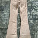 Alice + Olivia  SB Low Rise Bell light Pink Jeans Photo 4