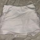 Lululemon White Lulu Pace Rival Skirt 2.5 Photo 1