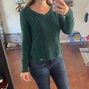 Hollister Green  Sweater Photo 0