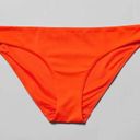 Weekday NWT  Ava Swim Bottoms Orange- Size Medium Photo 1