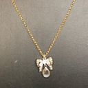 Juicy Couture  Bow Gold Silver Necklace Photo 1