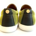 Jimmy Choo  slip on shoes demi honeycomb skate sneakers acid yellow neon Photo 4