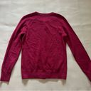 Banana Republic  Merino Wool Cardigan in Red, Size Small Photo 7