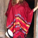 Lightweight Thin Alpaca Wool Unisex Ruana Cape Poncho/Shawl Size undefined Photo 0