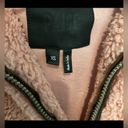 Paige NWOT  Kahlo Pink Blush Fuzzy Fleece Zip-Up Jacket size XS Photo 3