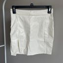 SheIn White Snakeskin Print Mini Skirt Photo 0