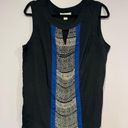 Coldwater Creek  blue and black dot dress tank top Photo 0