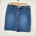 Gap  Jeans Vintage Low Rise Cotton Denim Skirt Size 6 Photo 0