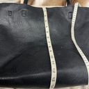 Street Level  carry all Black faux leather Tote bag & clutch work school Photo 8