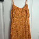 Wild Fable Orange Flower Dress 🌷 Photo 3