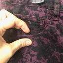 CAbi  8 Twilight Kinny Jeans Purple and Black Pants Photo 3