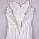 Petal  Dew White Ruffle Sleeveless Midi Sun Dress Size Small Photo 9