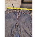 Liz Claiborne  Women Blue Denim Cotton Mid Rise Straight Legs Casual Jeans Pant 8 Photo 8