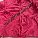 Krass&co New York  Sweater Womens Small Pink Hook Eye Beaded Knit Cardi Ramie VTG Photo 4