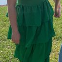 Pretty Little Thing Green Formal Dress Photo 3