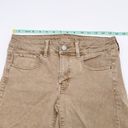 American Eagle  Outfitters Super Stretch Twill X Midi Shorts Khaki Tan Size 6 Photo 6