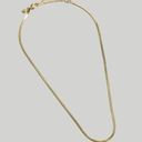 Madewell  Delicate Collection Demi-Fine Skinny Herringbone Chain 14K Gold Photo 0