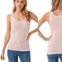 Splendid new  ✶ Classic Micro Modal Rib Tank ✶ Coral Hot Pink ✶ Size Large ✶ Photo 11