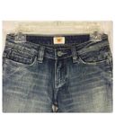 Antik Denim  distressed faded flare jeans size 25 Photo 2