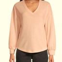 a.n.a . Peach v-neck long sleeve sweater Size XXL Photo 1