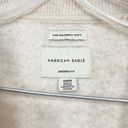 American Eagle  Ahhmazingly Soft Jegging Fit Sweatshirt Oversized Beige Camo Photo 3