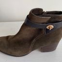 Coach Leather Suede Ankle Boot Brown Photo 2