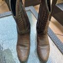 Justin Boots Justin Cowboy Boots Brown Women size 6.5 Photo 3