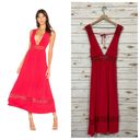 Majorelle  X Revolve Pinewood Maxi Dress - Red - Small Photo 1